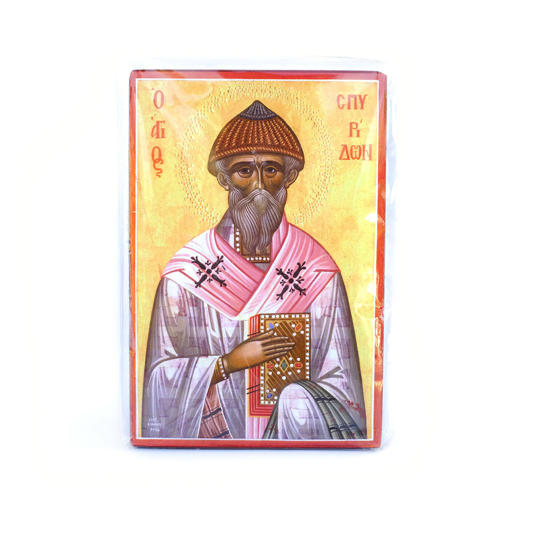 Икона Св. Спиридона Тримифунтского из Кипра по низкой цене